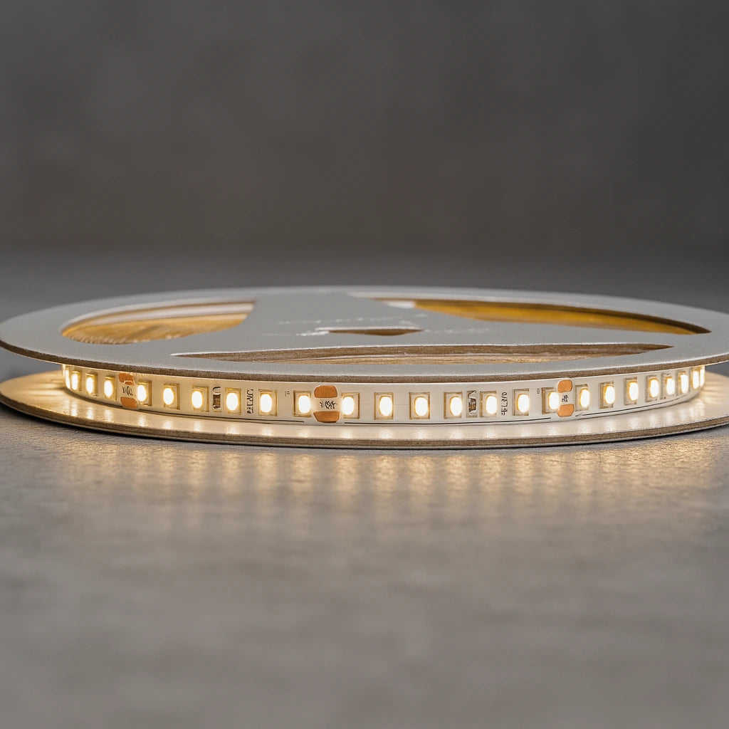 Cinta LED compacta de 8 mm para cocinas, vitrinas y espacios comerciales X10M (24V, 14W)