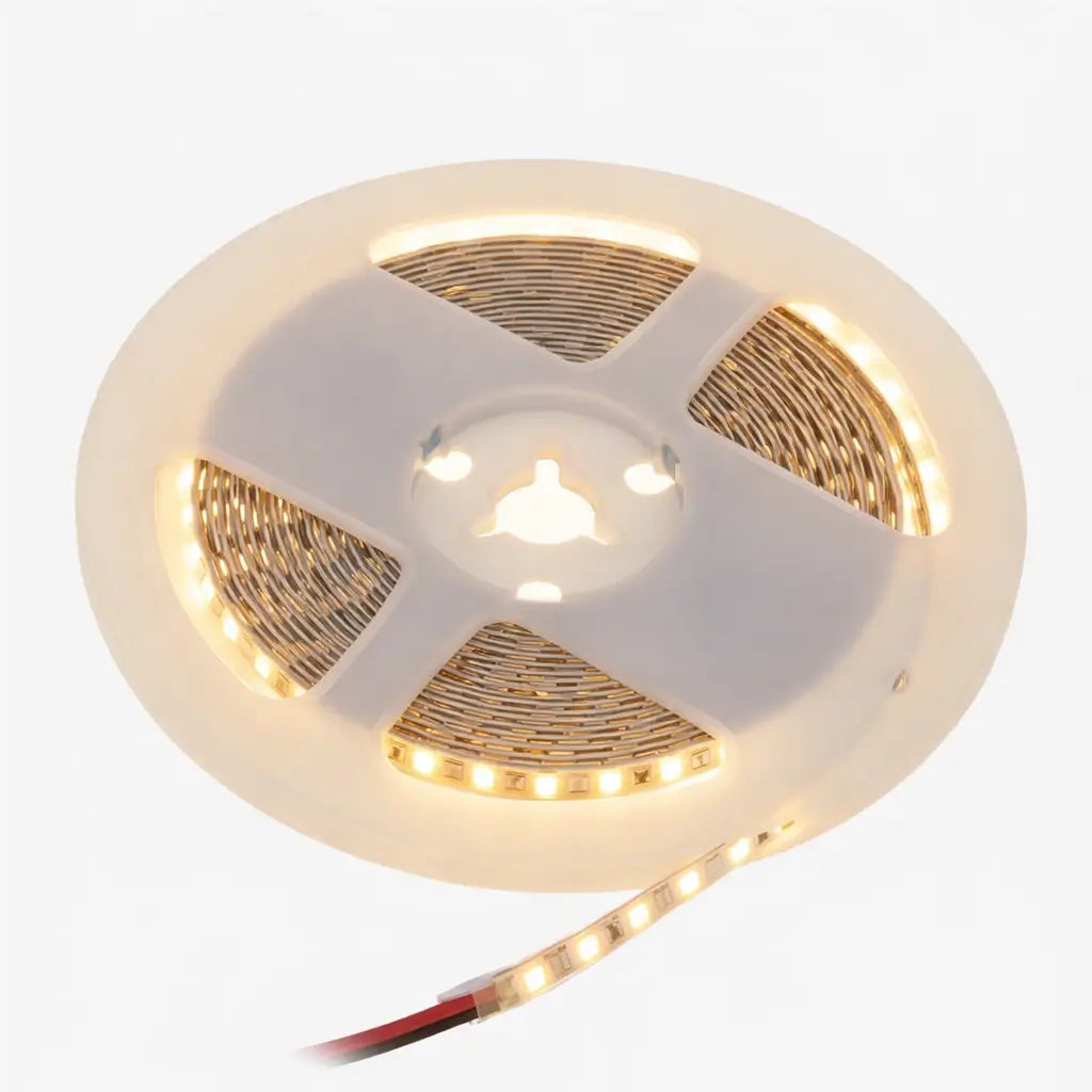 Cinta LED 110V SMD 2835 CRI70 sin Silicona x 10 Metros