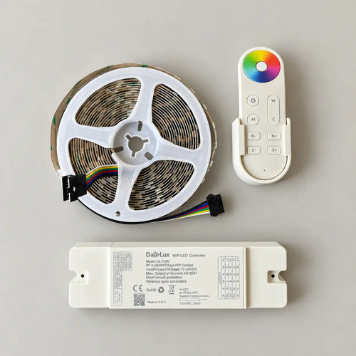 Controlador smart para cinta LED RGBWW  WiFi y app Tuya