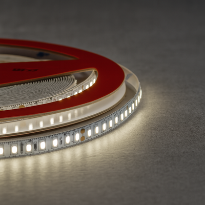 Cinta LED compacta de 8 mm para estanterías, techos X10M (24V, 12W) PREMIUM ASOMBRA