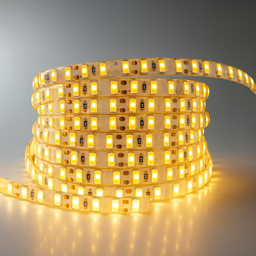 Cinta Led 110v  sin silicona CRI 70 Rollo x 10 metros