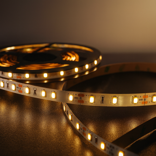 Cinta Led 110v  sin silicona CRI 70 Rollo x 10 metros