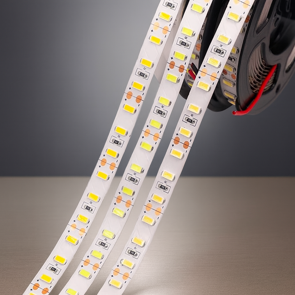 Cinta Led 110v   sin silicona CRI 80 x 10 metros