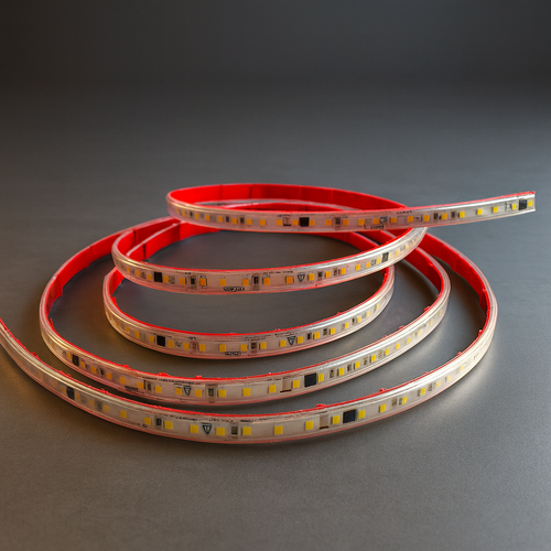 Cinta led 110v corte cada 10 cm 120 led rollo x 50 metros