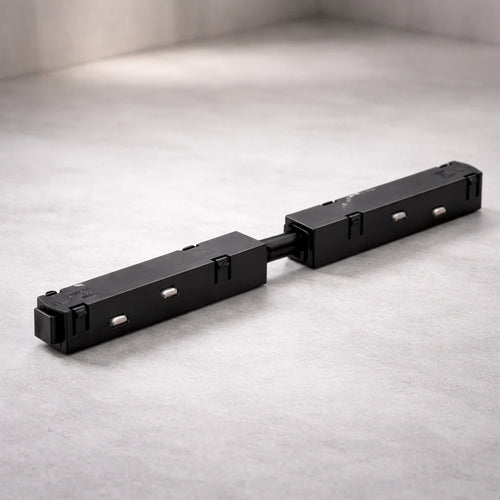 Conector para Riel Magnético LED 48V Lineal Flexible Negro