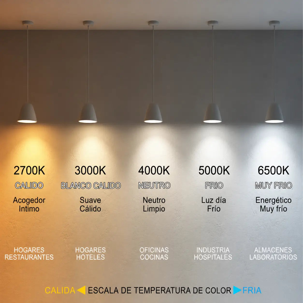 Cinta LED 110V 8W 550 Lúmenes x 10 Metros Luz Cálida Premium