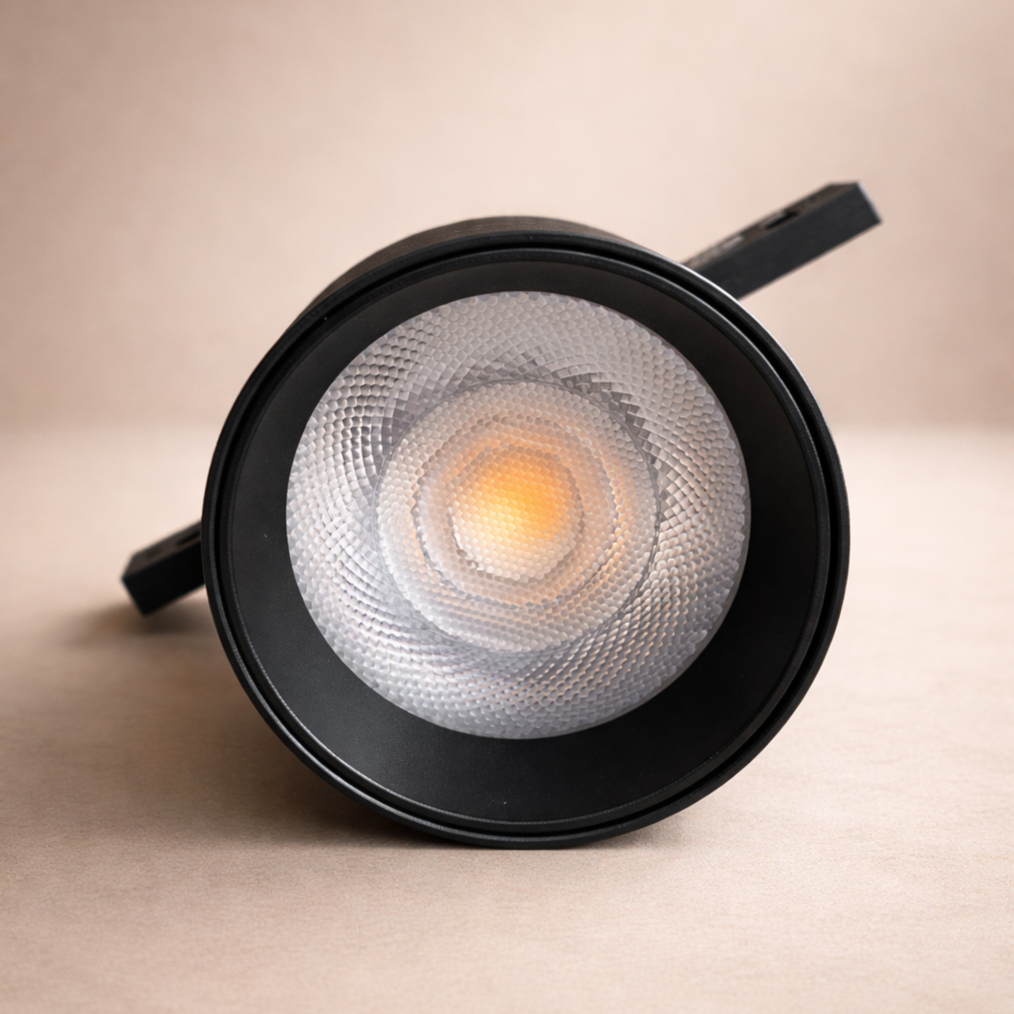 Spot LED Magnético Cilindro Mini 5mm 5W Negro 3000K 24V