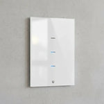 Interruptor Inteligente WiFi Táctil Triple Blanco 3 Circuitos Alexa Google
