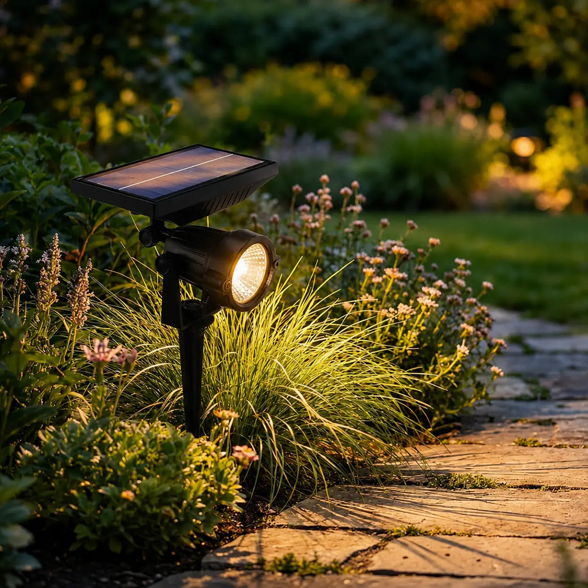Estaca de Jardín Solar LED 5W 3000K IP65