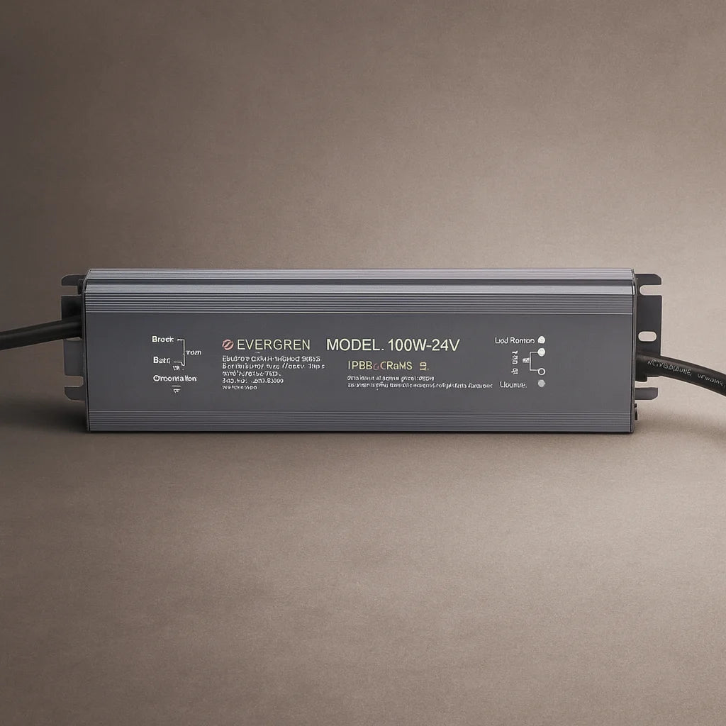 Fuente Slim 24V 4.2A IP67 – Fuente sellada para cintas LED exteriores ASOMBRA
