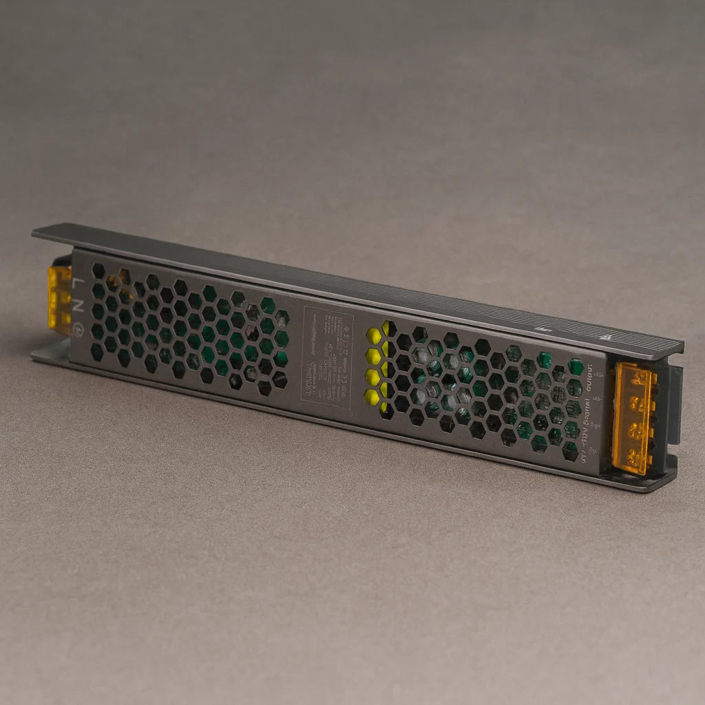 Fuente Slim Dimerizable 24V 8.3A IP20 – Fuente regulable para tiras led ASOMBRA