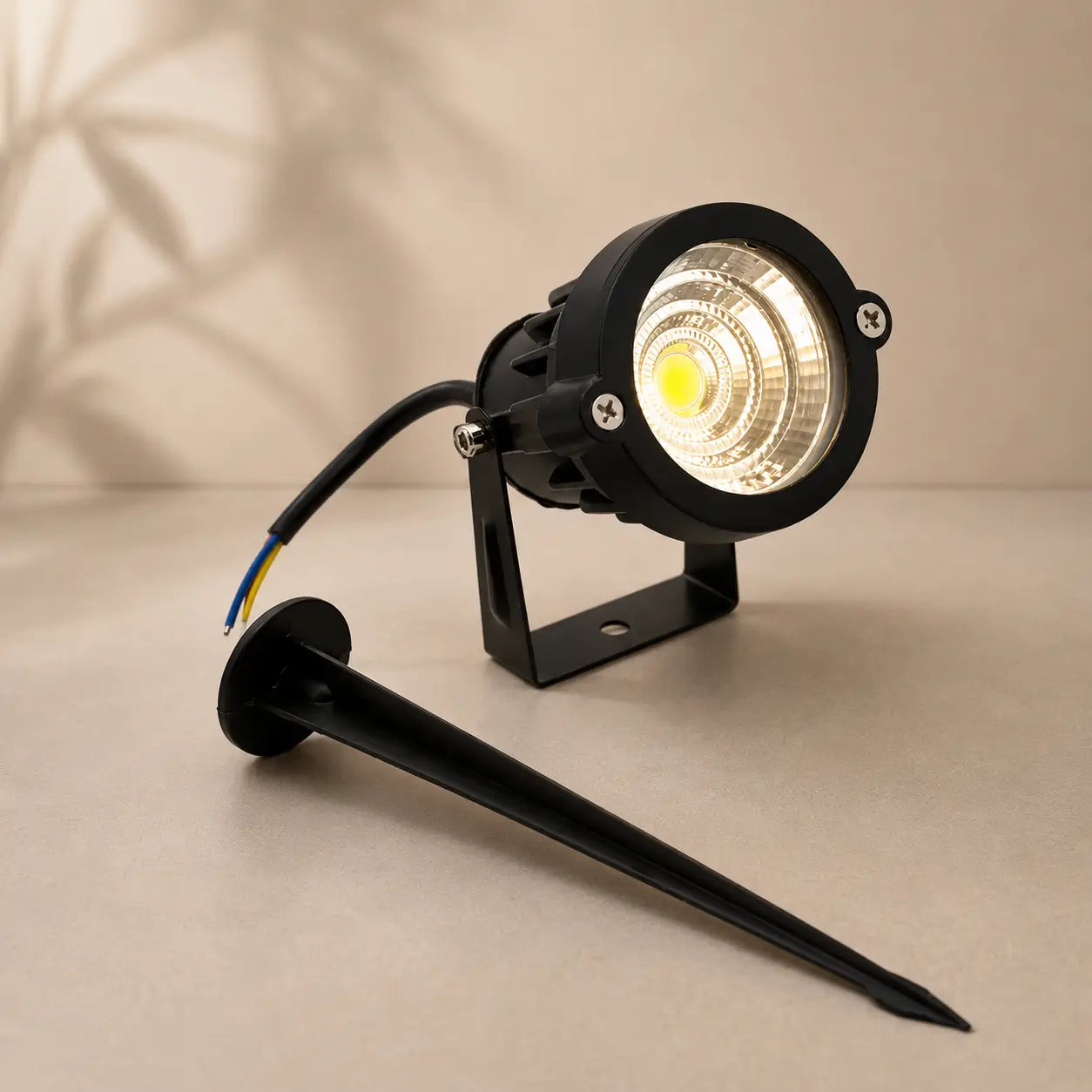 Lámpara LED de Jardín tipo Estaca para Enterrar Exterior 5W 3000K