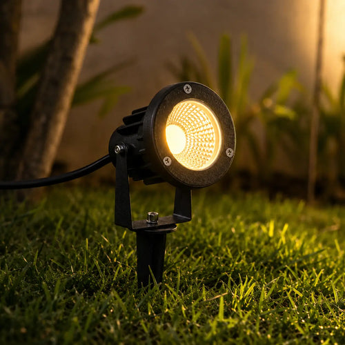 Lámpara LED de Jardín tipo Estaca para Enterrar Exterior 5W 3000K