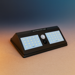 Lámpara Solar LED Exterior 8W 40 LEDs IP66 con Sensor de Movimiento