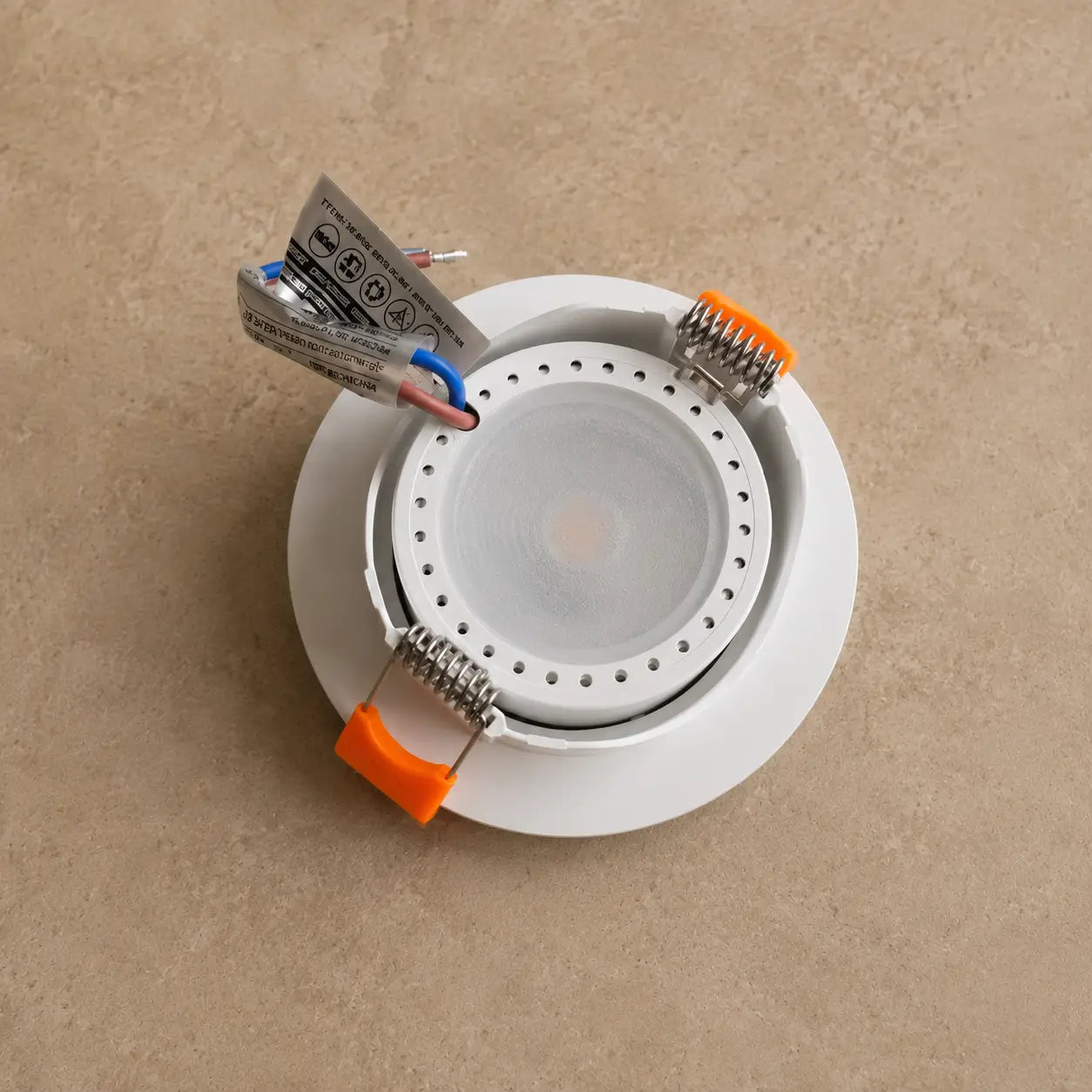 Ojo de Buey LED Integrado Empotrable Blanco Doble Temperatura