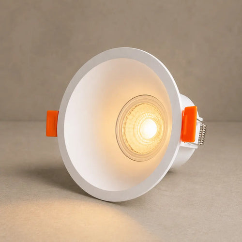 Ojo de Buey LED Recesado Blanco GU10 con Bombillo y Socket
