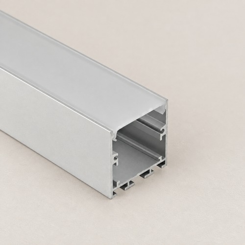 Perfil Aluminio Cinta LED Sobreponer o Suspender 3535B 35x35mm x 3m