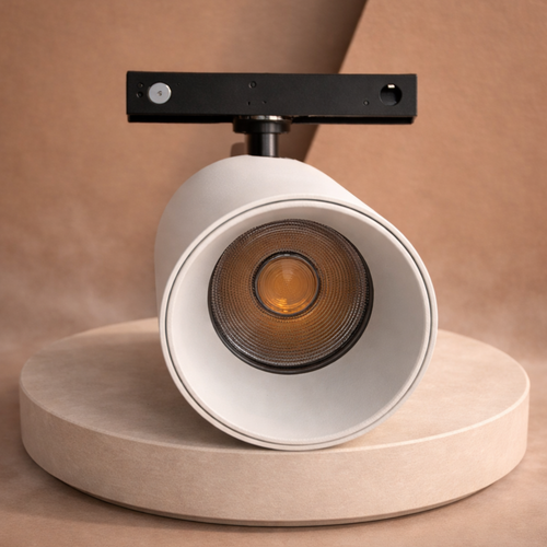 Spot LED Magnético 5mm 10W Blanco 3000K Riel 24V