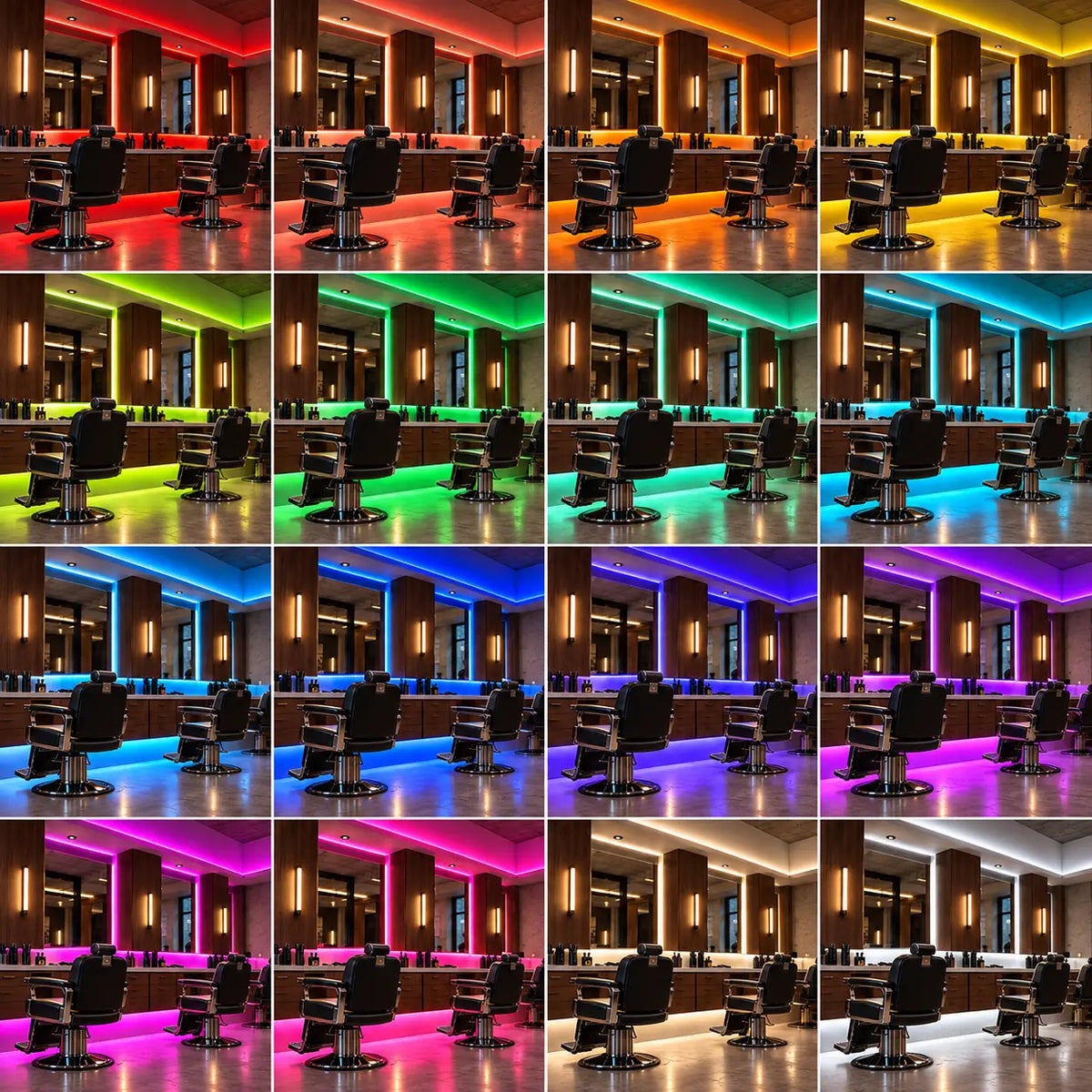 Cinta LED RGBWW 24V Color y luz blanca