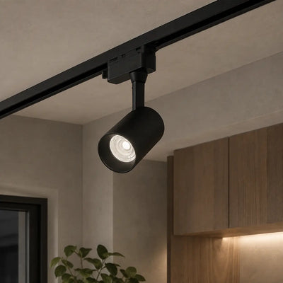 Spot LED para Riel 10W 110V 800 Lúmenes Negro o Blanco