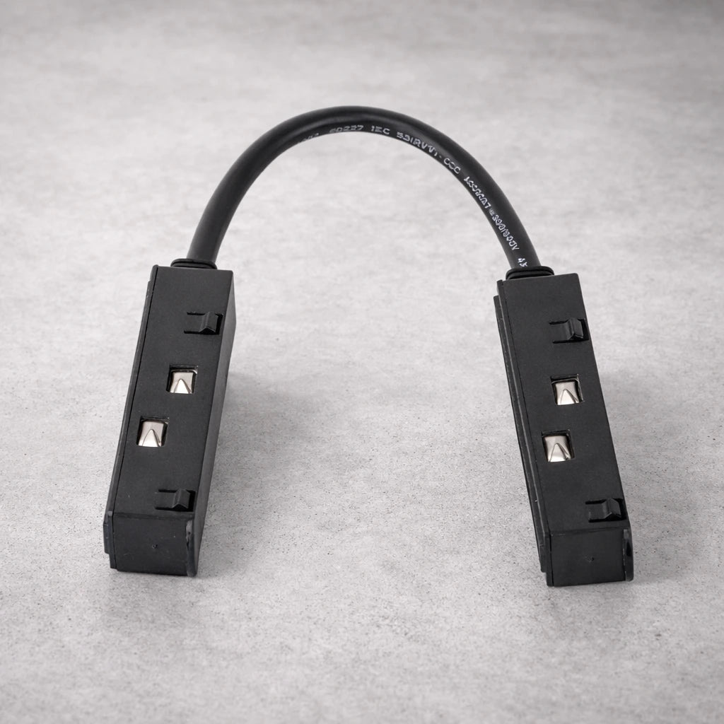 Conector flexible L para riel magnético 5mm vista individual del accesorio