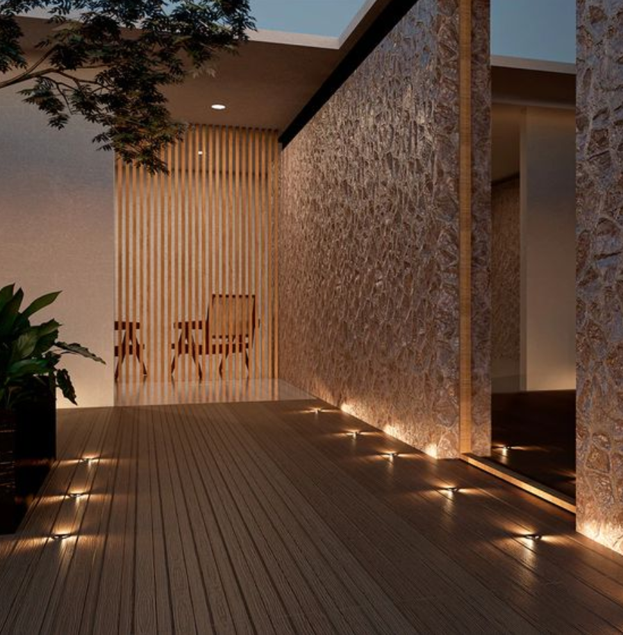 Luminaria de piso 1w Led