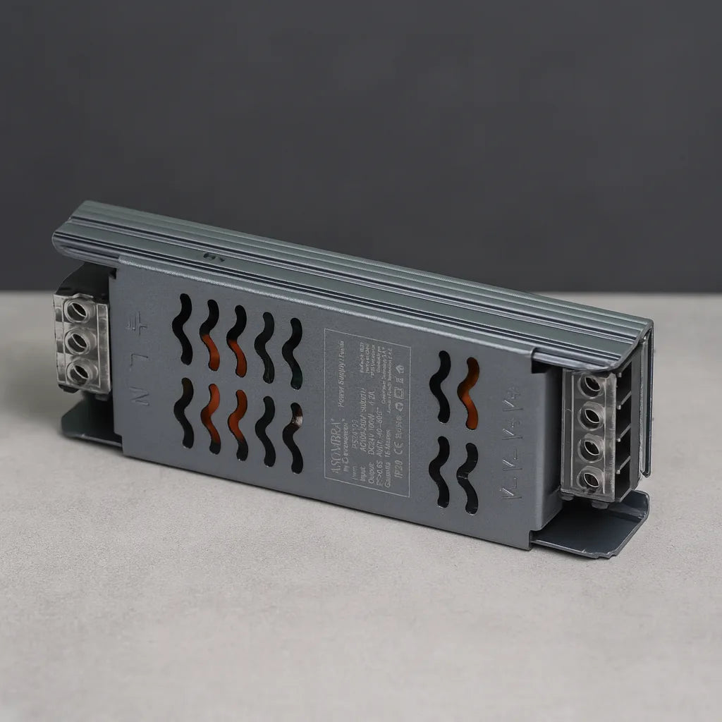 Fuente Slim 12V 5A  Fuente LED para tiras de bajo consumo ASOMBRA