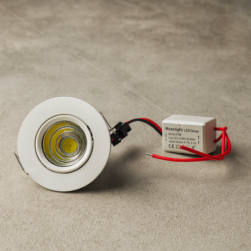 Ojo de Buey LED Mini 3W IP65 Exterior Blanco o Cálido