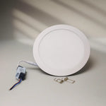 Panel LED para Techo Redondo Incrustar 3W–24W Blanco o Cálido