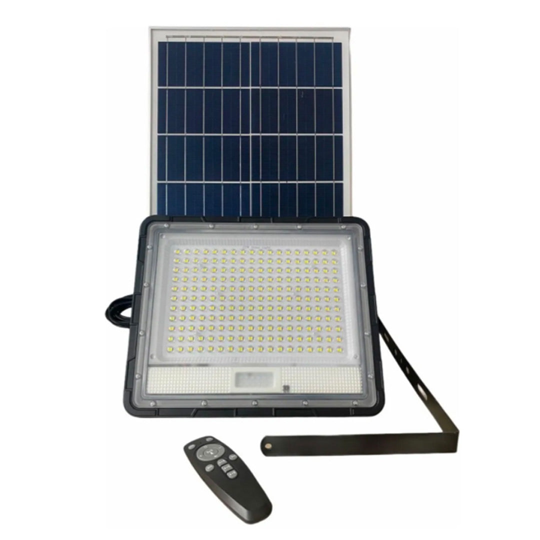 Reflector  led con panel Solar Con Control