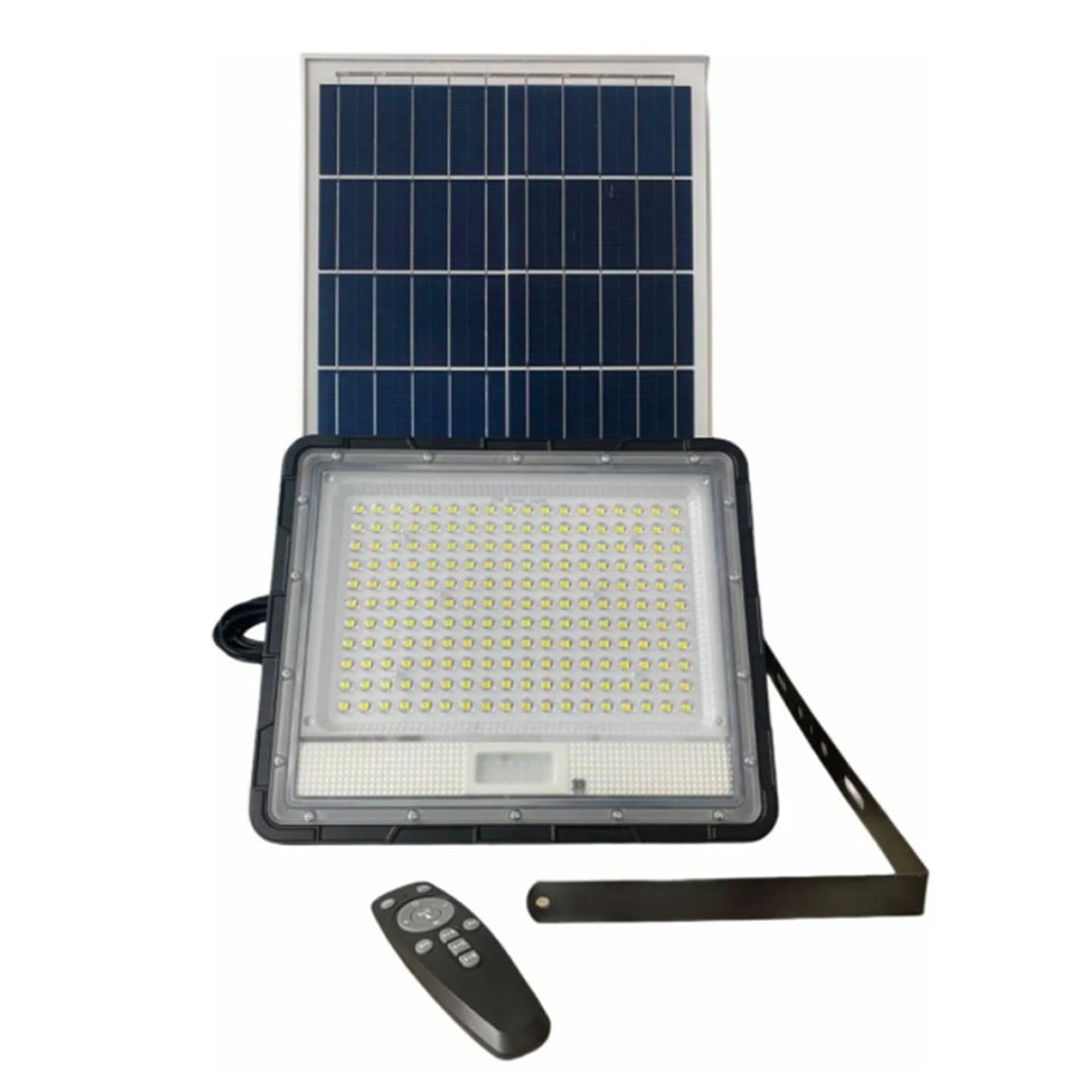 Reflector led con panel Solar Con Control