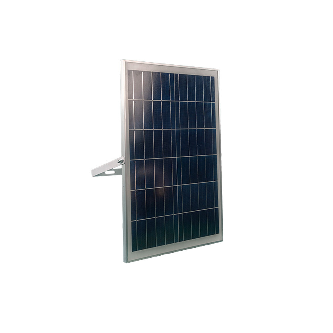 Reflector led con panel Solar Con Control